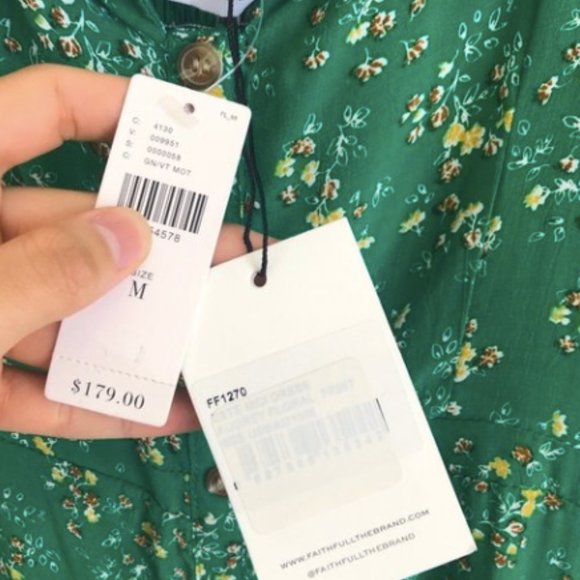 NWT Faithfull Brand Este Audrey Floral Midi Dress - Picture 2 of 5